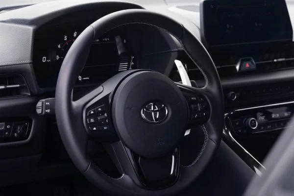 Toyota GR Supra 2020 A90 BLACKLINE Spec Billet Paddle Shifter Set SILVER