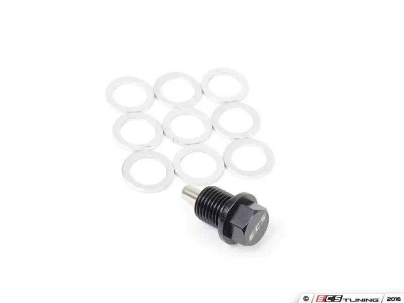 ECS Tuning Magnetic Oil Drain Plug – With 10 Aluminium Washers