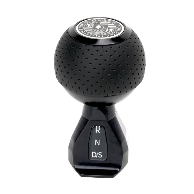 BFI GS2 Shift Knob For VW MK8 – Blk Anodized / Air Leather