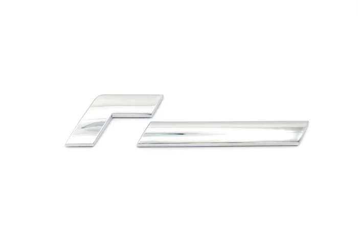 Racingline Car Badge – Bright Chrome