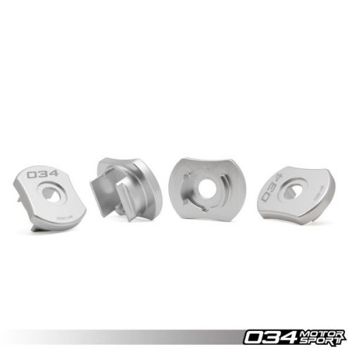 034 Motorsport BILLET ALUMINUM MQB REAR SUBFRAME INSERTS