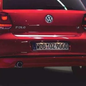Volkswagen Polo 6R Exhaust Trim