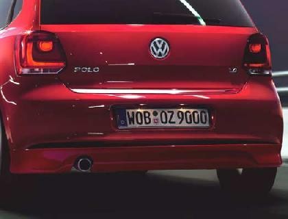 Volkswagen Polo 6R Exhaust Trim