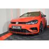 Maxton Design FRONT SPLITTER V.6 VW GOLF R 7.5 201719