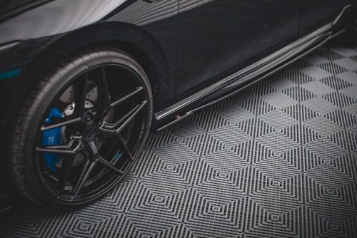 Maxton Design Side Skirt Diffusers V1 VW Golf Mk8 R