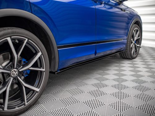Maxton Design Side Skirt Diffusers VW Tiguan R Mk2 Facelift 2020
