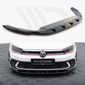 Maxton Design Front Splitter V1 VW Polo GTI Mk6 Facelift