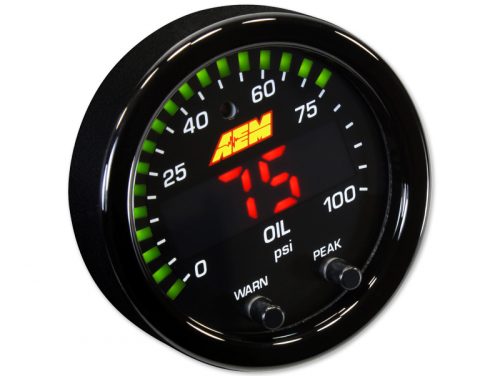 AEM X-series Pressure 0-100psi gauge kit