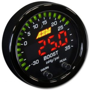 AEM X-Series Boost Pressure -30inHG 35psi Gauge