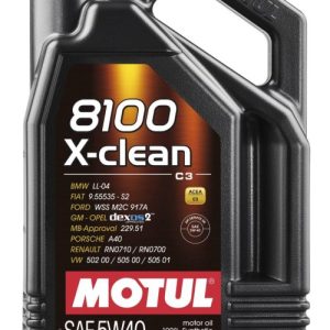 Motul 8100 X-Clean 5W40 5Lt