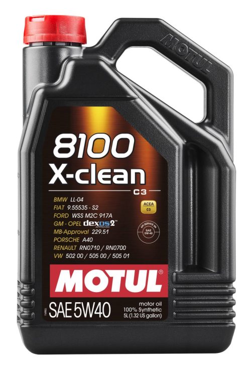 Motul 8100 X-Clean 5W40 5Lt