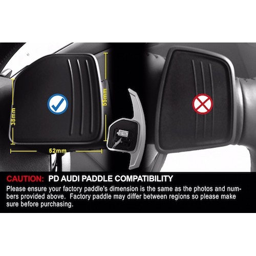 Leyo Motorsport PD Audi S Tronic DSG Billet Paddle shifter V1