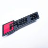 OEM Audi RS3 front grille badge (Gloss black)