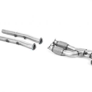 Milltek Sport 8Y RS3 Decatted downpipe + bypass pipes
