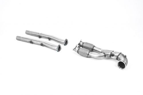 Milltek Sport 8Y RS3 Decatted downpipe + bypass pipes