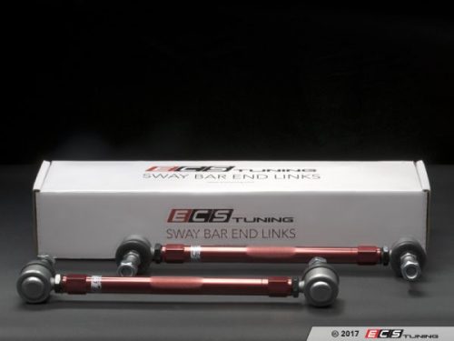 ECS Tuning Adjustable Front Sway Bar End Links Pair