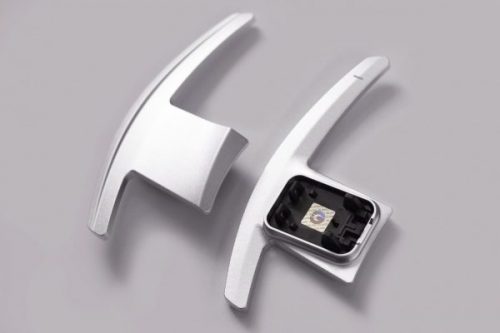 Toyota GR Supra 2020 A90 BLACKLINE Spec Billet Paddle Shifter Set SILVER