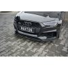 Maxton Design FRONT SPLITTER V.2 AUDI RS3 8V FACELIFT SPORTBACK 2017 UP