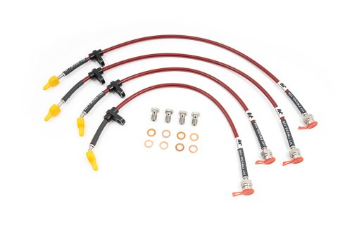 Forge Motorsport Toyota Yaris GR Solid Red Brake Line kit