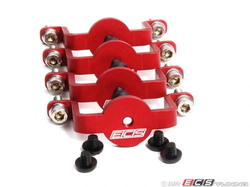 ECS Tuning Coil Pack Hold Down Kit Red 1.8T