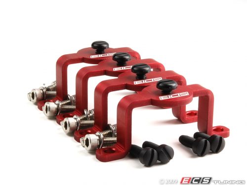 ECS Tuning Coil Pack Hold Down Kit Red 1.8T