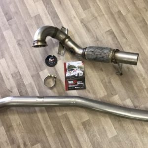 Milltek decatted downpipe kit for Mk7 R and 8V S3