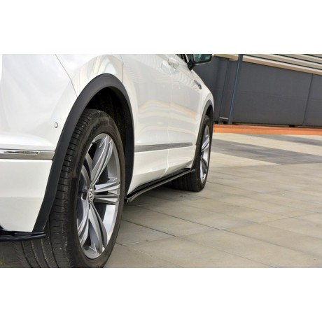 Maxton Design SIDE SKIRTS DIFFUSERS VW TIGUAN MK 2 RLINE