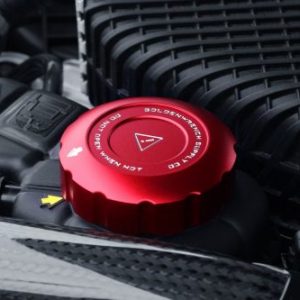 BMW M Car Series BLACKLINE Performance Edition RED Coolant Expansion Tank Cap Cover