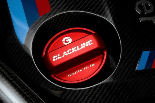 BMW M Car Series BLACKLINE Performance RED Oil Cap Cover