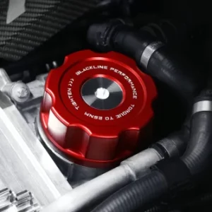 BMW F Series BLACKLINE Performance Edition RED Oil Filter Housing Cap