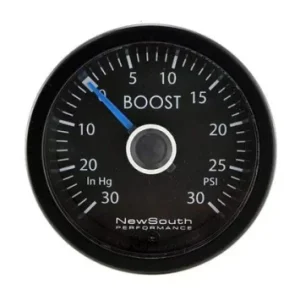New South Performance VW White Golf 7 R Boost Gauge 30PSI