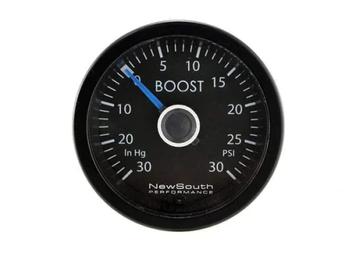 New South Performance VW White Golf 7 R Boost Gauge 30PSI