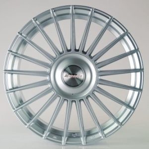Le Mans Arctic Silver 18 x 8 | 5×100 | – Closed Cap