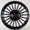 Le Mans Satin Black 18 x 8 | 5×100 | – Closed Cap