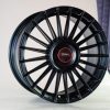 Le Mans Satin Black 18 x 8 | 5×100 | – Closed Cap