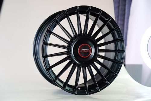 Le Mans Satin Black 18 x 8 | 5×100 | – Closed Cap