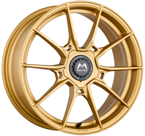 Motec Wheels MCR5-Ultralight EVO / 19×8.5 / ET43 / 5×112 Matt Light Gold