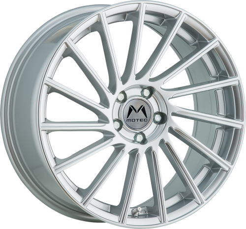 Motec Wheels MCT9 21×9 / 5×112 / ET35 High Gloss Silver (set)