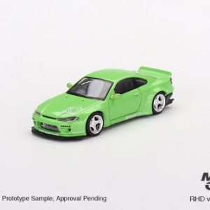 Mini GT – Nissan Silvia (S15) Rocket Bunny Green