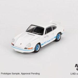 Mini GT – Porsche 911 Carrera RS 2.7 Grand Prix White with Blue Livery