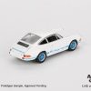 Mini GT – Porsche 911 Carrera RS 2.7 Grand Prix White with Blue Livery