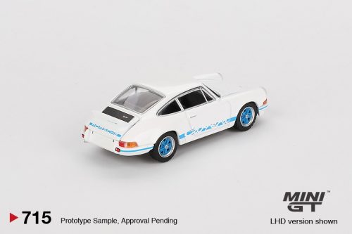 Mini GT – Porsche 911 Carrera RS 2.7 Grand Prix White with Blue Livery