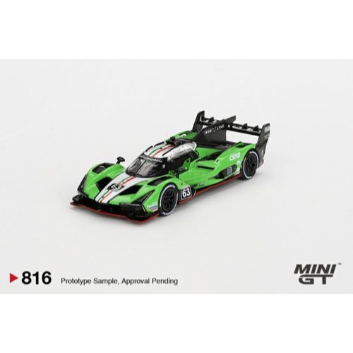 Mini GT – Lamborghini SC63 63 IRON LYNX 2024 IMSA Sebring 12 HRS 1/64 Scale