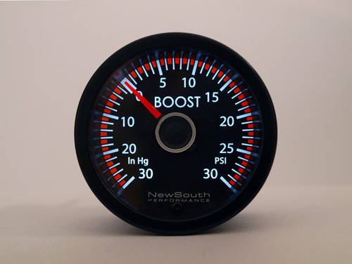 New South Performance VW RedLine 030 in hg 030 PSI Boost Gauge Mk6