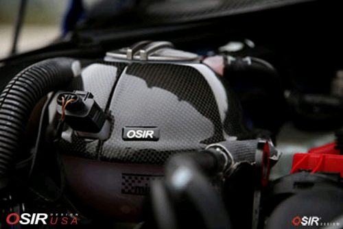 Osir design Coolant Tank Carbon Shield 2.0 – Gloss Carbon