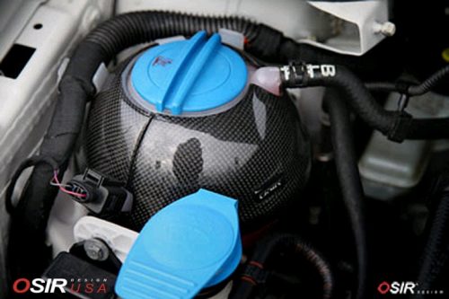 Osir design Coolant Tank Carbon Shield 2.0 – Gloss Carbon