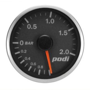 Podi Electronic Stepper Motor Gauge