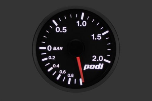 Podi Electronic Stepper Motor Gauge