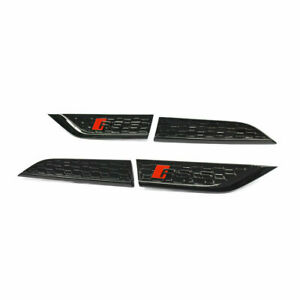 OEM Audi 8W RS5 Black Badge kit (8pc)