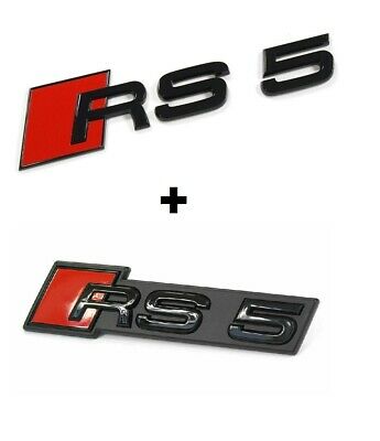 OEM Audi 8W RS5 Black Badge kit (8pc)